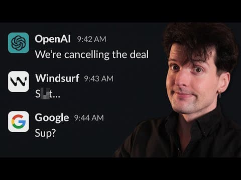 Why Did OpenAI's Windsurf Acquisition Fall Apart? thumbnail