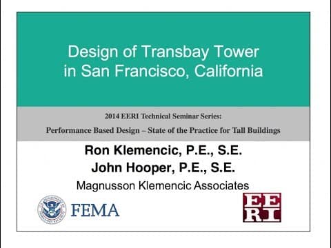 Concrete Building Design - Performance Based Design of Tall Buildings (5 of 10) thumbnail