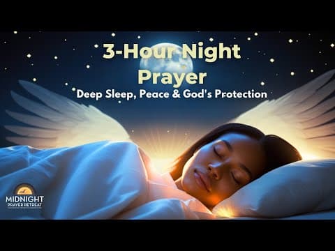 3-HOUR NIGHT PRAYER,  DEEP SLEEP, PEACE & GOD'S PROTECTION thumbnail