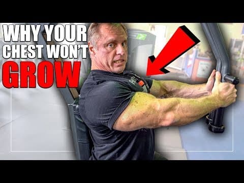21 Reasons Why Your Chest Isn't Growing (FIX IT NOW) thumbnail