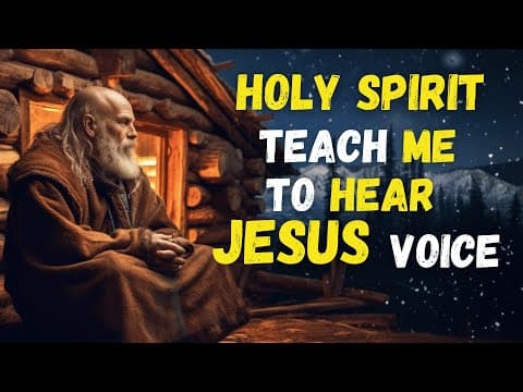 HOLY SPIRIT Teach me To Hear JESUS VOICE On my Daily DECISIONS thumbnail