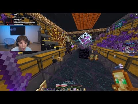 Minecraft's Most Expensive Base Raided Live thumbnail