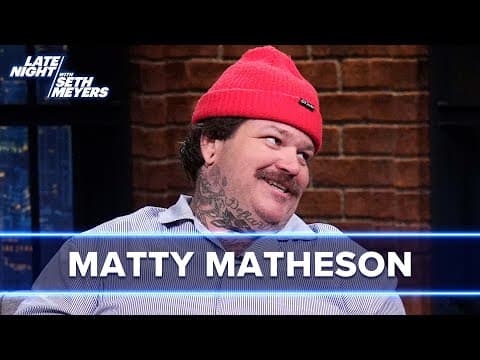 Matty Matheson Reveals How He Landed His Role in The Bear While Working as a Consultant for the Show thumbnail