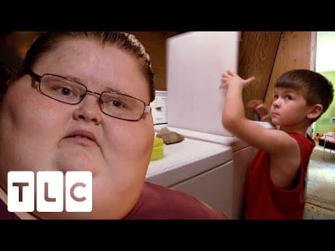 5-Year-Old Son Helps Cook And Clean The House For 725 lb Mum | My 600 lb Life thumbnail