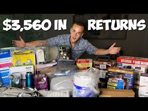 I Bought 7 Boxes Of Amazon Returns thumbnail