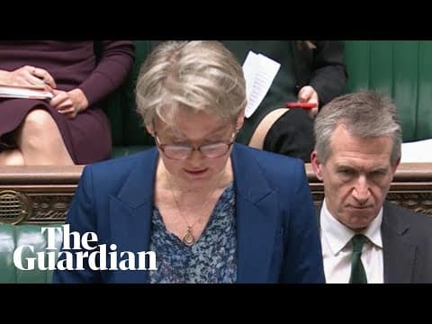 Yvette Cooper makes a statement on Iran in the House of Common – watch live thumbnail