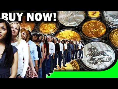 The Rush To Buy Gold & Silver Intensifies! LONG Lines Form thumbnail