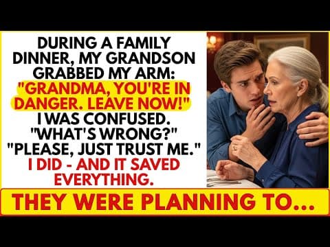 "Grandma, You Need to go! NOW!" Said My Grandson. I Trusted Him, And It Saved Me... thumbnail
