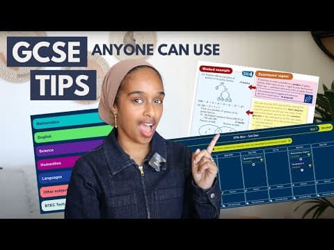 The Most Effective Way to Study For GCSEs (5 Things I Wish I Knew) thumbnail