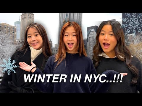 SPEND THE ULTIMATE CHRISTMAS DAY WITH US IN NYC *vlog!* thumbnail