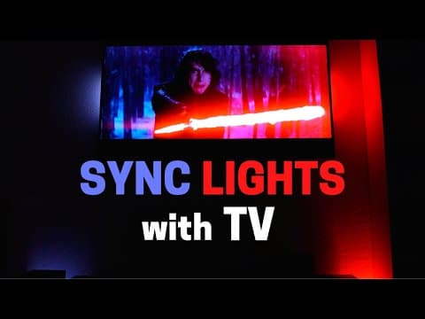 How to Set Up Hue Sync Box so it’s NOT Distracting thumbnail