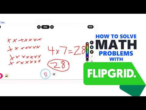 How To Solve Math Problems with Flipgrid (Whiteboard Mode) thumbnail