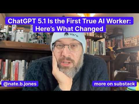 ChatGPT 5.1 Is the First True AI Worker: Here's What Changed thumbnail