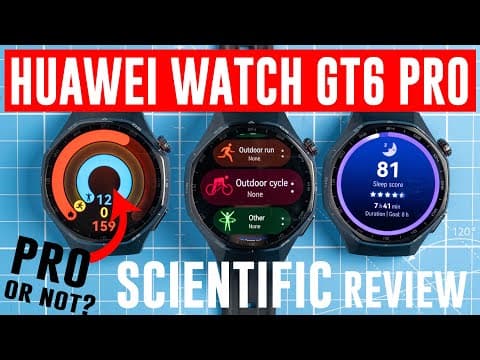 Huawei Watch GT6 Pro Review: Is It Worth It? thumbnail