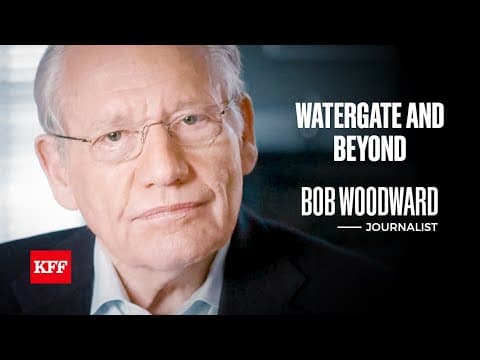 Bob Woodward Interview: The Power of Persistence in Journalism thumbnail