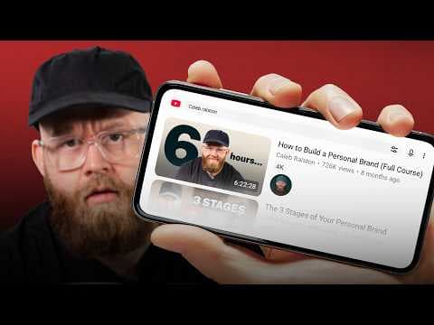 I Made a Free 6 Hour Course on YouTube, It Backfired thumbnail