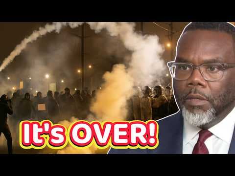 Chicago FALLS INTO LAWLESSNESS as Mayor BLASTS the Police and Protestors BATTLE with ICE thumbnail
