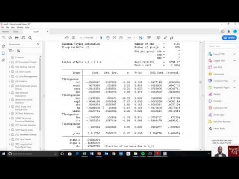 Panel Data (4): Importing data in STATA thumbnail