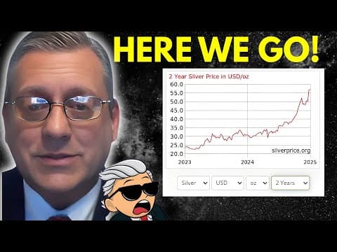 🚨BREAKING: Silver Price EXPLODES 🔥 COMEX on HIGH ALERT! Is a Market CRASH Coming?! 💰📈 thumbnail
