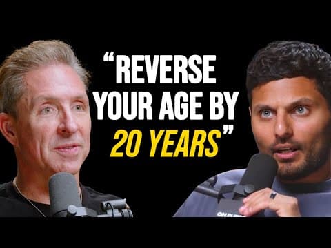 THE BIOHACKING EXPERT: NEW Research On How To Live Past 100 Years Old | Dave Asprey thumbnail