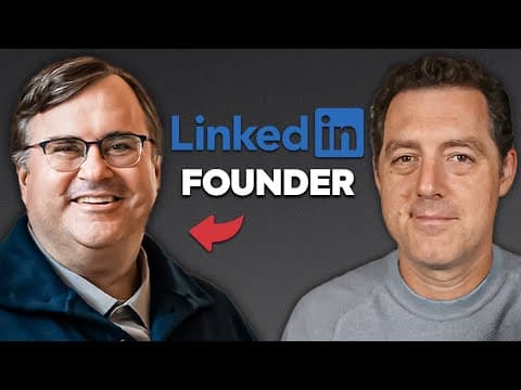 Reid Hoffman: AGI, Agents, Memory, White Collar, Global Competition, AI Companions, and more! thumbnail