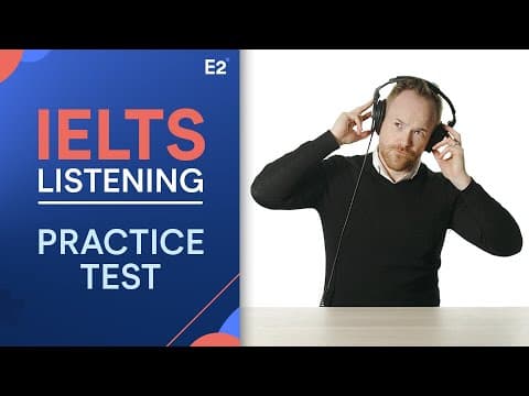 IELTS Listening Practice Test with Answers thumbnail