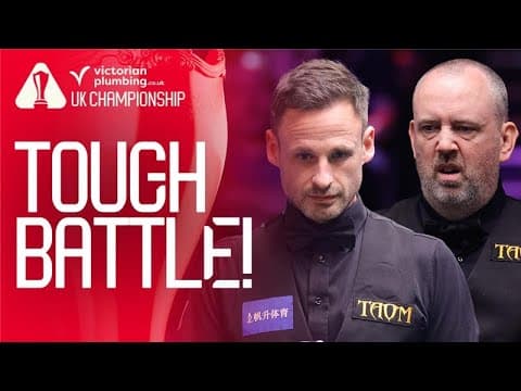 SLUGFEST! Mark Williams vs David Gilbert | 2025 Victorian Plumbing UK Championship thumbnail