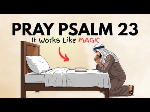 What Happens when you PRAY Psalm 23 Every day for a Month thumbnail