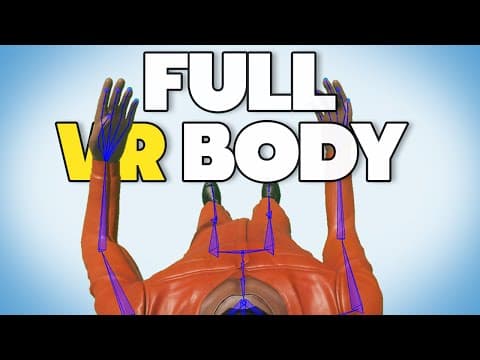 Complete VR Body Setup - Arms and Legs IK with Hand Animation thumbnail