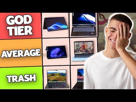 BEST 2-in-1 Laptop Tier List 2025 - DO NOT MAKE A MISTAKE! thumbnail