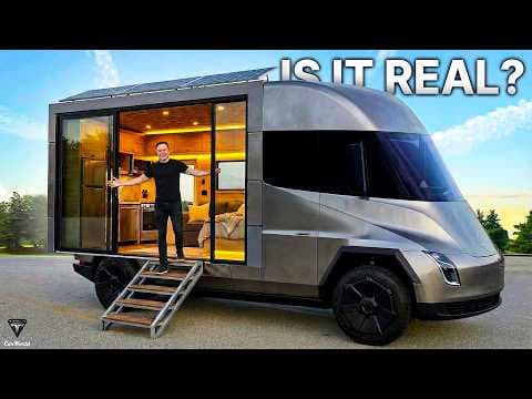 Elon Musk Could Launch Tesla Motorhome Model, Cheaper Than You Think! thumbnail