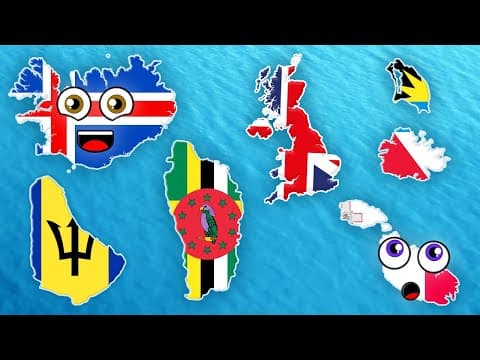 Island Countries of The World Ranked By Population Size | KLT Geography thumbnail