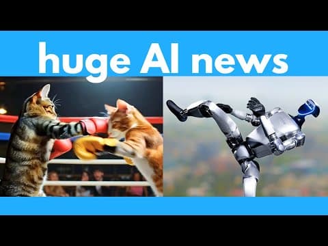 How Do the New Open-Source AI Video Model, 3D Generator, GPT 4.5, Kung-Fu Robots, and Endless Video Tools Work? thumbnail