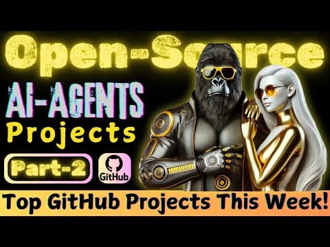 Top 10 GitHub Open Source Projects: AI Agents, Data & Finance! #174 thumbnail