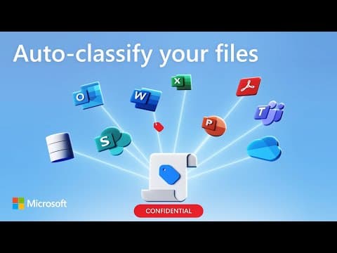 Automatically Classify & Protect Documents & Data | Microsoft Purview Information Protection thumbnail