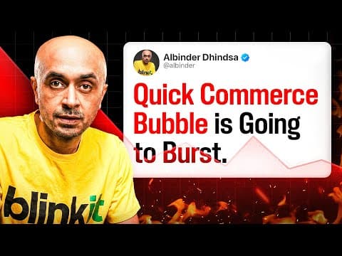Quick Commerce CAN'T SURVIVE Like This - Indian Startups News 291 thumbnail