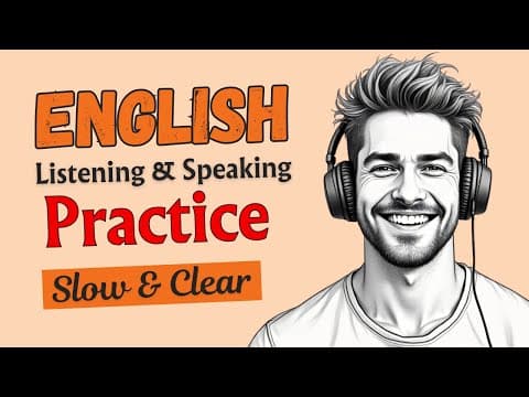 B1 English Listening Practice || Understand English But Can't Speak || Improve Your English Skills thumbnail