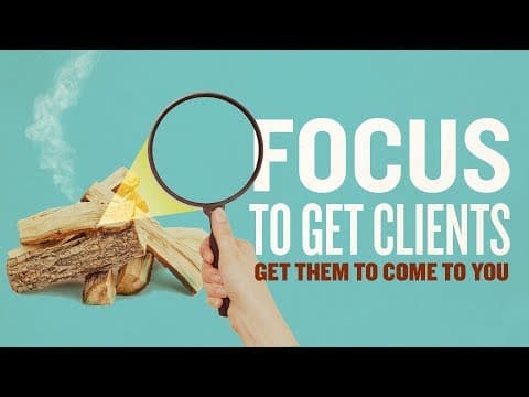 Inbound Marketing – How to get Clients to Come to You thumbnail