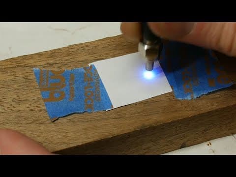 How Does a UV Laser Create Temporary Ink on Paper? thumbnail