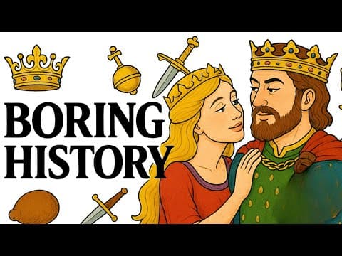 The WEIRD Life of Royalty in Medieval Times | Boring History for Sleep thumbnail