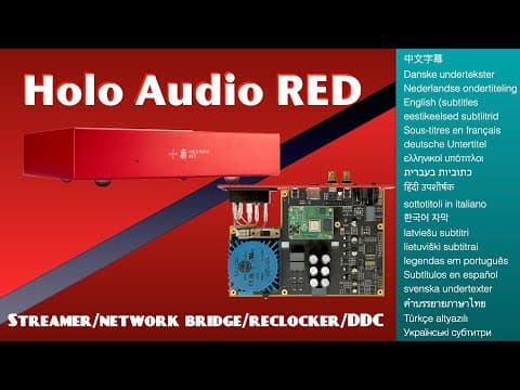 Holo Audio Red streamer and DDC thumbnail