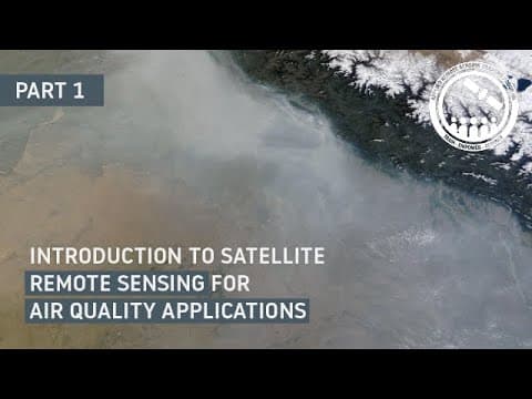 NASA ARSET: Overview of Webinar Series and an Introduction to Satellite Remote Sensing, Part 1/5 thumbnail