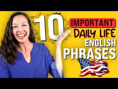 Speak English Confidently: Daily Life Vocabulary thumbnail