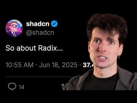Watch this if you use shadcn/ui thumbnail