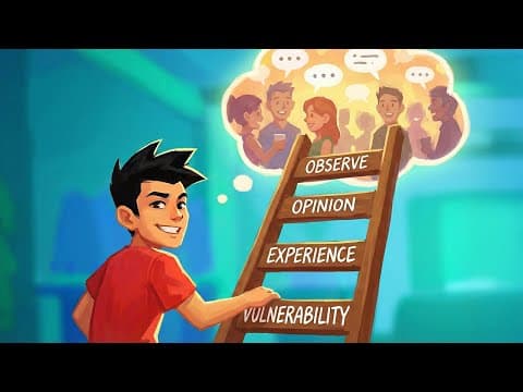 How to start and keep conversations with the ladder technique thumbnail