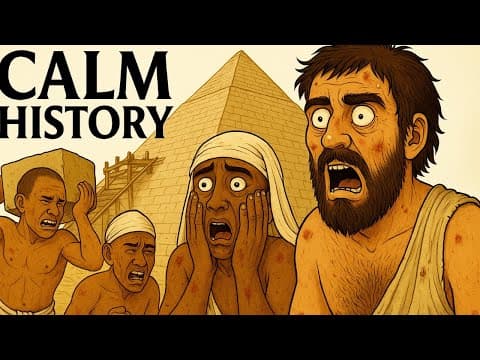 The BRUTAL Life of a Peasant Building the Pyramids in Ancient Egypt | Boring History for Sleep thumbnail