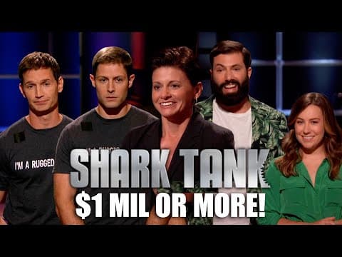 Shark Tank US | Top 3 Pitches That Were Offered $1M or More! thumbnail