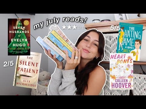 What Books Did I Read in July? Reviews and Ratings thumbnail