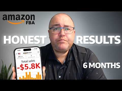 I Tried Amazon FBA for 6 Months - The Honest Results thumbnail