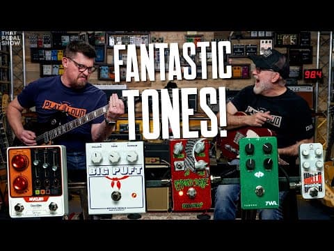 So Much Tone! Mythos Big Puft, Cornerstone Nucleo, TWA Source Code, EHX Swello & Dinosaural Hypoid thumbnail
